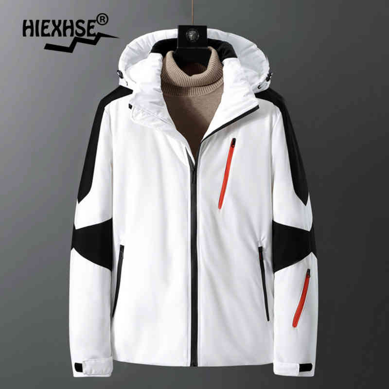 Men's hooded waterproof et, detachable duck feather coat, fashion, autumn and winter, Black
Men's hooded waterproof et, detachable duck feather coat, fashion, autumn and winter, Black