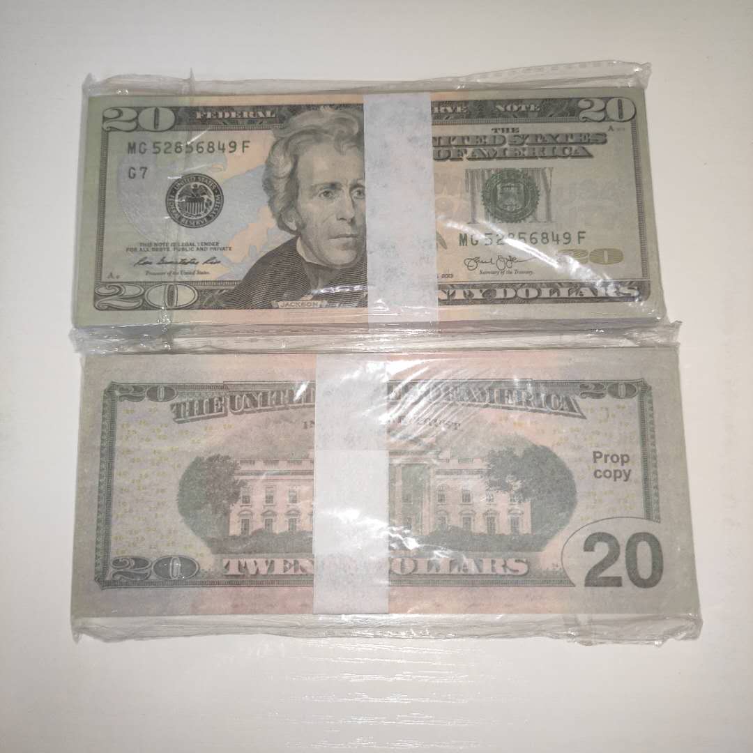prop money Pieces/package Factory Quality 100 fake Props American Atmosphere Party Paper Dollar Currency Shipment Bar High 20-2 Nuavg Ppbll
prop money Pieces/package Factory Quality 100 fake Props American Atmosphere Party Paper Dollar Currency Shipment Bar High 20-2 Nuavg Ppbll