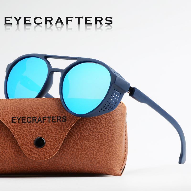 2019 New Fashion Polarized Gothic Goggles Design Shades Retro Sunglasses Mens Womens Round Steampunk Sunglasses Eyewear Glasses1, White;black
2019 New Fashion Polarized Gothic Goggles Design Shades Retro Sunglasses Mens Womens Round Steampunk Sunglasses Eyewear Glasses1, White;black