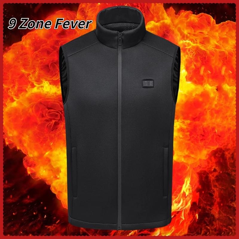 Men's Vests Winter Self Heated Vest Men Women Jacket USB 9 Areas Double Control Gear Adjustment Smart Constant Heating Coat, Black;white
Men's Vests Winter Self Heated Vest Men Women Jacket USB 9 Areas Double Control Gear Adjustment Smart Constant Heating Coat, Black;white