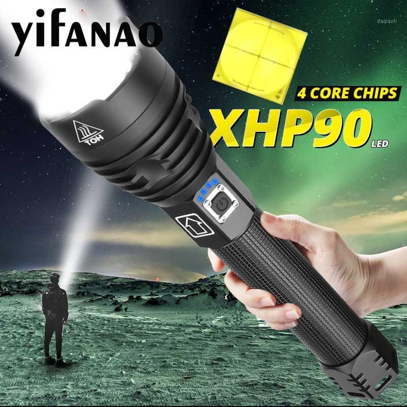 Brightest XHP70.2 XHP90 Rechargeable LED Powerful Torch Super Waterproof Zoom Hunting Light Use 18650 or 26650 Battey1
Brightest XHP70.2 XHP90 Rechargeable LED Powerful Torch Super Waterproof Zoom Hunting Light Use 18650 or 26650 Battey1