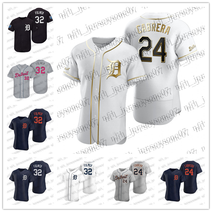 2020 Custom Men womens youth Detroit Tigers 32 Michael Fulmer 24 Miguel Cabrera Gray black White Authentic Road Jersey
2020 Custom Men womens youth Detroit Tigers 32 Michael Fulmer 24 Miguel Cabrera Gray black White Authentic Road Jersey