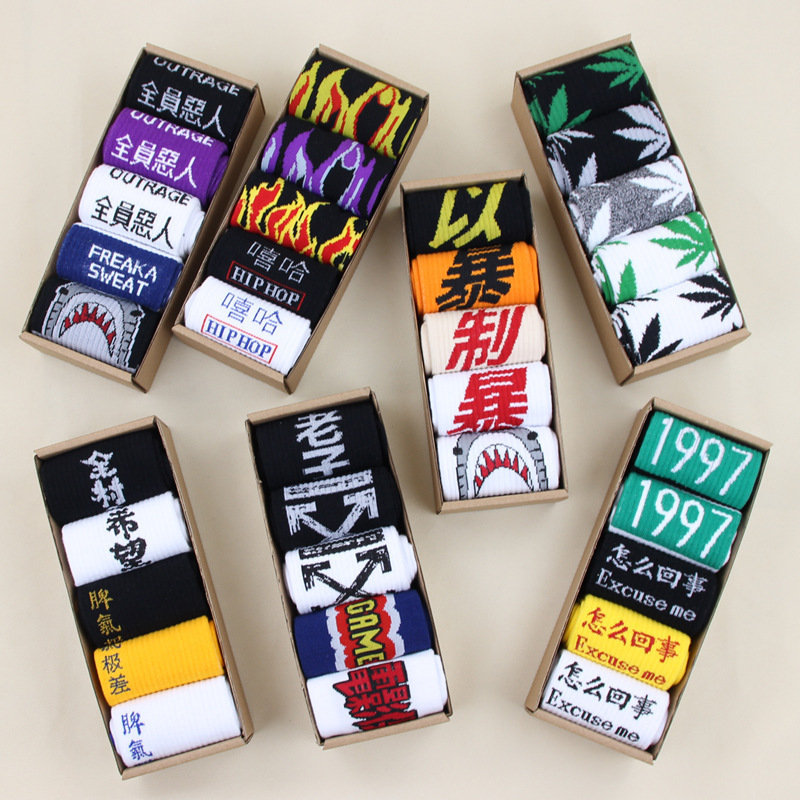 Mens Socks Skateboard Hip Hop Sports Street Women and Men Socks High Quality Cotton Socks Letter Breathable Cotton Sports Sock, As pictures
Mens Socks Skateboard Hip Hop Sports Street Women and Men Socks High Quality Cotton Socks Letter Breathable Cotton Sports Sock, As pictures