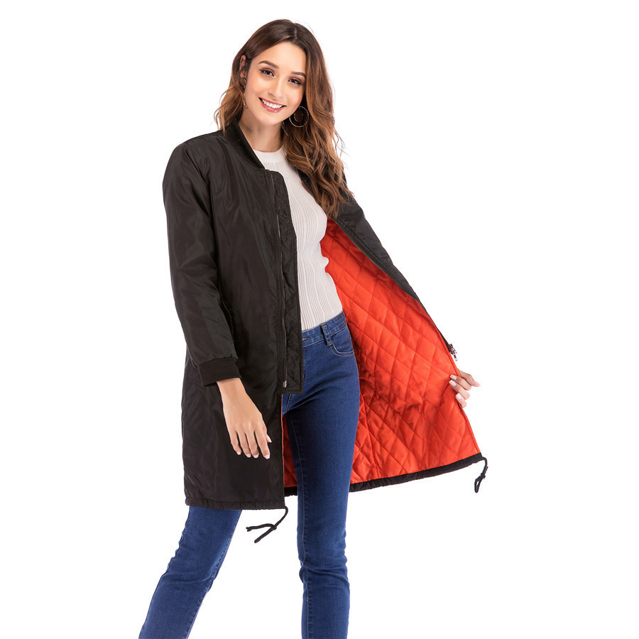 Hodisytian Winter Fashion Women Parkas Coat Warming Casual Slim Thick Padded Jacket Girls Coat Outerwear For Woman Overcoat Y201006