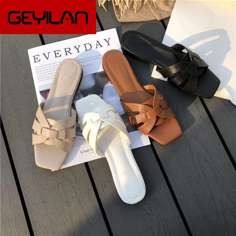 Women Slippers Summer Slides Open Toe Flat Casual Shoes Leisure Sandal Female Beach Flip Flops Big Size 411, White
Women Slippers Summer Slides Open Toe Flat Casual Shoes Leisure Sandal Female Beach Flip Flops Big Size 411, White