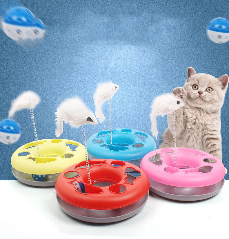 Funny Cat Toys Interactive Pet Cat Toy Disc Toys Mouse Mouse Crazy Ball Training Amusement Plate Toy Feather
Funny Cat Toys Interactive Pet Cat Toy Disc Toys Mouse Mouse Crazy Ball Training Amusement Plate Toy Feather