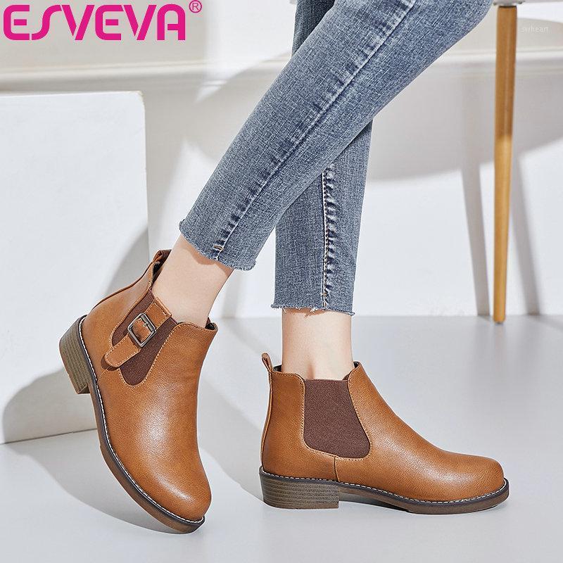 ESVEVA 2021 Winter Square High Heels Women Shoes Zipper Short Plush Woman Round Toe Shoes Boots Ankle Boots for Women 34-431, Black
ESVEVA 2021 Winter Square High Heels Women Shoes Zipper Short Plush Woman Round Toe Shoes Boots Ankle Boots for Women 34-431, Black