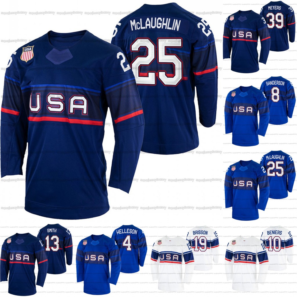 USA Team Hockey 2022 Winter Jersey 25 Marc McLaughlin Ben Meyers Jake Sanderson Matty Beniers Drew Helleson Brendan Brisson Brian O'Neill Nathan Smith Brian Cooper, Navy youth s-xxl
USA Team Hockey 2022 Winter Jersey 25 Marc McLaughlin Ben Meyers Jake Sanderson Matty Beniers Drew Helleson Brendan Brisson Brian O'Neill Nathan Smith Brian Cooper, Navy youth s-xxl