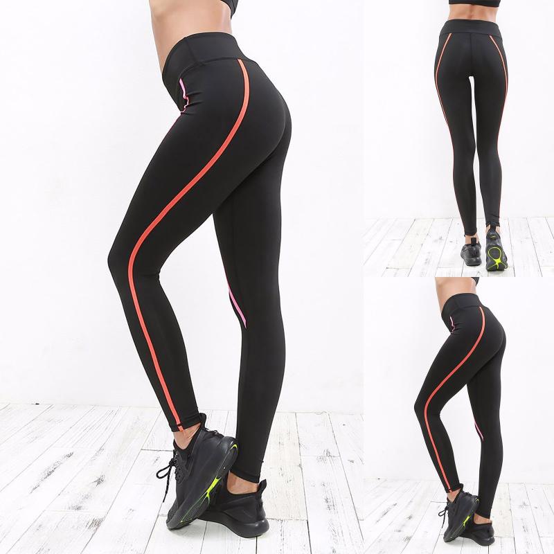 Women Casual Slimming Buttocks Stitching Sport Leggings Women Contrast Color Fitness Leggings Push Up Sports Trousers Yoga Pants, Black
Women Casual Slimming Buttocks Stitching Sport Leggings Women Contrast Color Fitness Leggings Push Up Sports Trousers Yoga Pants, Black