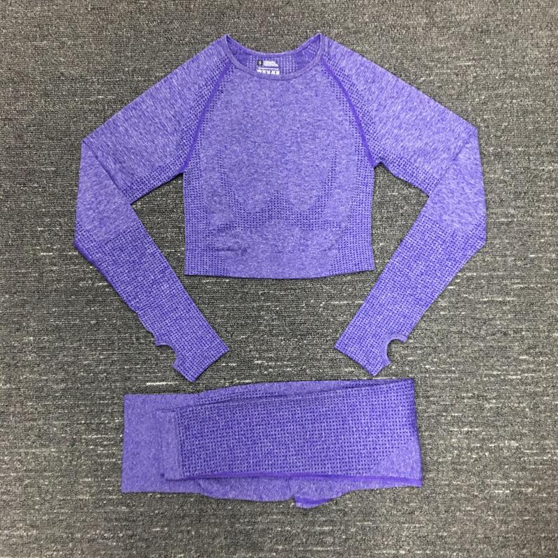 Women Vital Seamless Yoga Set Gym Clothing Fitness Leggings+Cropped Shirts Sport Suit Women Long Sleeve Tracksuit Active Wear, Black
Women Vital Seamless Yoga Set Gym Clothing Fitness Leggings+Cropped Shirts Sport Suit Women Long Sleeve Tracksuit Active Wear, Black