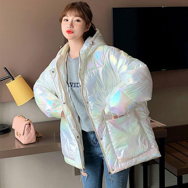 Winter Jacket Women Warm Thick Cotton Coat Fashion Colorful Oversized Jacket Plus Size Big Pocket Overcoat High Street Outerwear, Sky blue
Winter Jacket Women Warm Thick Cotton Coat Fashion Colorful Oversized Jacket Plus Size Big Pocket Overcoat High Street Outerwear, Sky blue