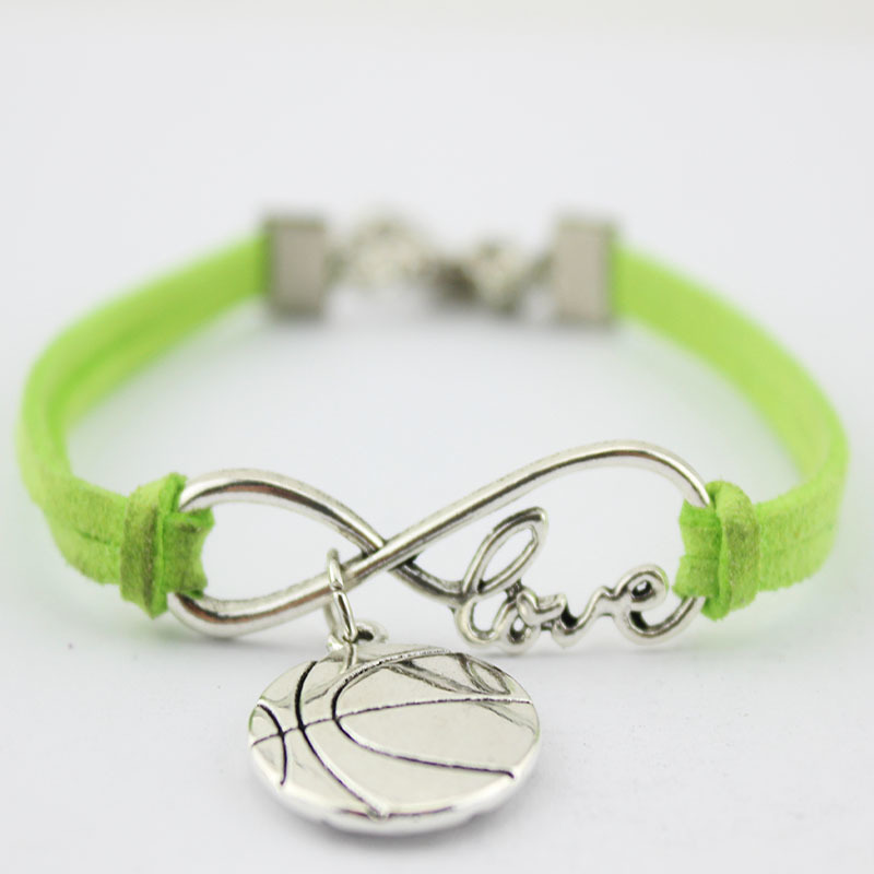 Infinity Love Basketball Charm Bracelet Sport Suede Leather Adjustable Bracelets Women Girl Minimalist Best Friends Gift Jewelry
Infinity Love Basketball Charm Bracelet Sport Suede Leather Adjustable Bracelets Women Girl Minimalist Best Friends Gift Jewelry