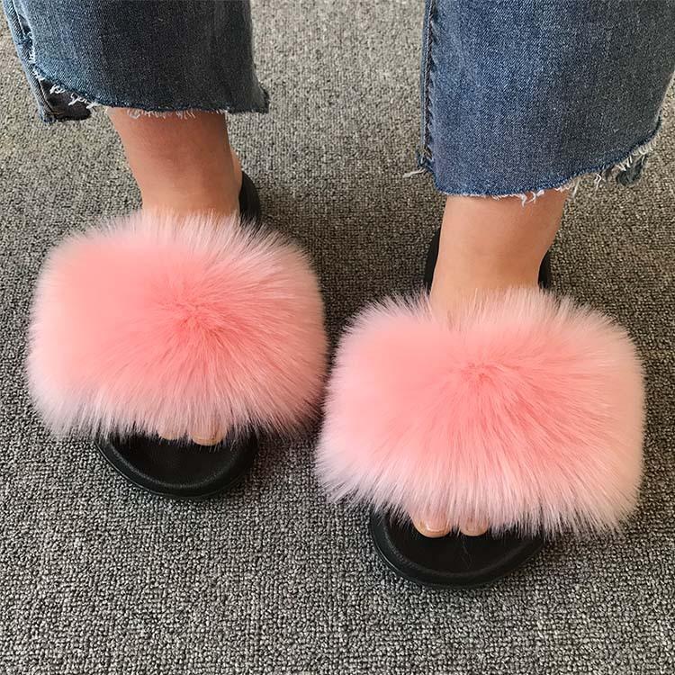 Fluffy Fur Slippers Shoes Women Winter Flip Flop Flat Slides Indoor Outdoor Sandals Ladies Shoes 2020, Raccoon white
Fluffy Fur Slippers Shoes Women Winter Flip Flop Flat Slides Indoor Outdoor Sandals Ladies Shoes 2020, Raccoon white