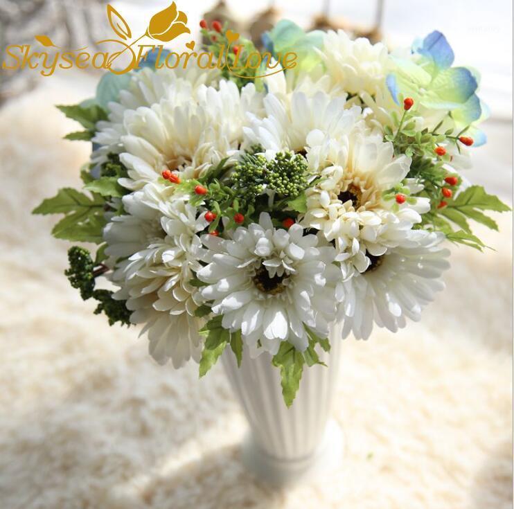 Bride bouquet wedding flowers artificial bride holding bouquet 7branches artificial flowers fake1, White
Bride bouquet wedding flowers artificial bride holding bouquet 7branches artificial flowers fake1, White