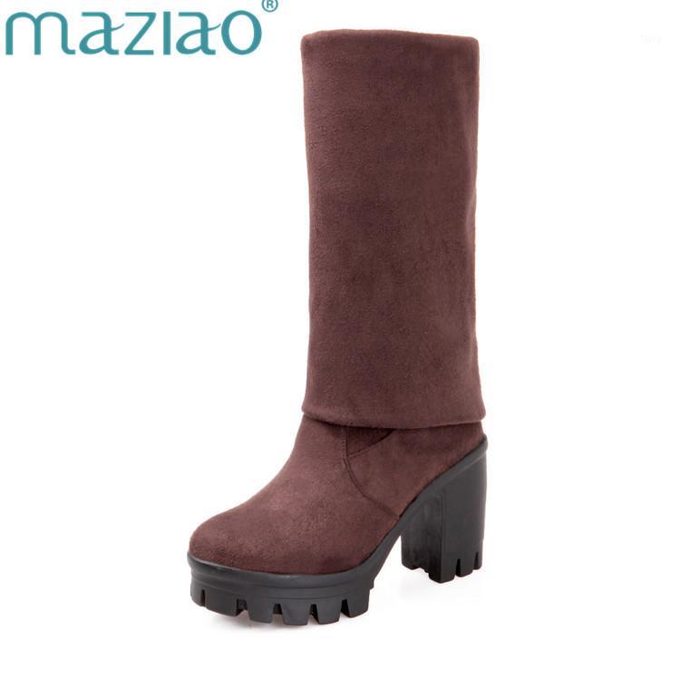 MAZIAO Women Faux Suede Over The Knee Boots Sexy 2 Wear Fashion Square High Heels Elasticity Boots Shoes Black Brown Size 34-431
MAZIAO Women Faux Suede Over The Knee Boots Sexy 2 Wear Fashion Square High Heels Elasticity Boots Shoes Black Brown Size 34-431