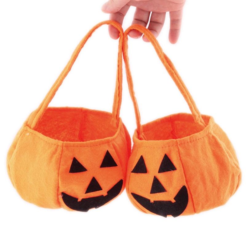 Halloween Pumpkin Bag Orange Color Non-Woven Fabrics Hand Bag Reticule for Kids Children Candy Halloween Supplies
Halloween Pumpkin Bag Orange Color Non-Woven Fabrics Hand Bag Reticule for Kids Children Candy Halloween Supplies