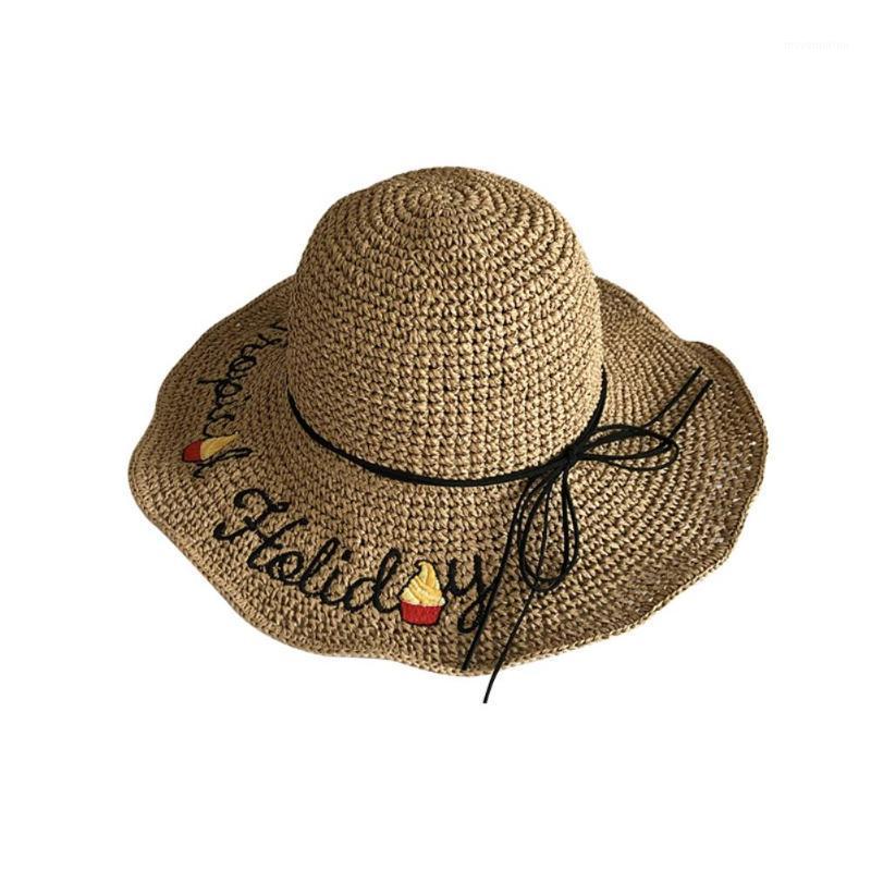Women Letter Bowknot Foldable Straw Weave Hat Wide Brim Sunscreen Beach Cap Bowknot Straw Outdoor Summer Sun Hat Panama1, Beige
Women Letter Bowknot Foldable Straw Weave Hat Wide Brim Sunscreen Beach Cap Bowknot Straw Outdoor Summer Sun Hat Panama1, Beige