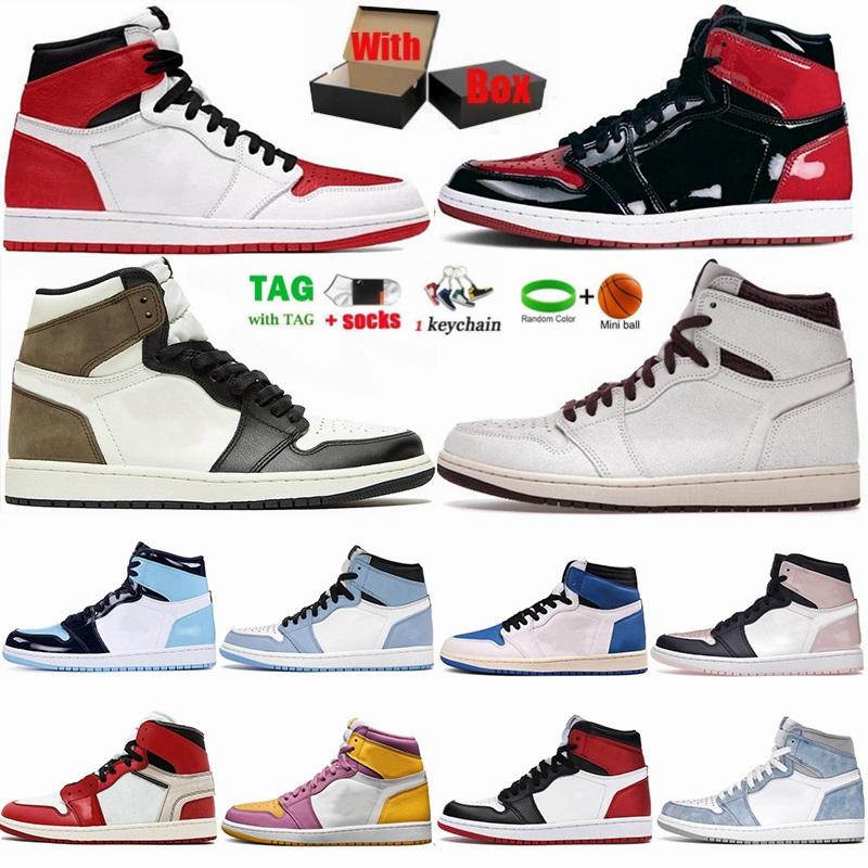 With Box Basketball Shoes 1 1s Mens Bred Patent Atmosphere Bordeaux Light Smoke Grey Dark Mocha Hyper Royal Twist Chicago Retroes Classic Man Woman Sneakers Trainers, Withbox-prototype
With Box Basketball Shoes 1 1s Mens Bred Patent Atmosphere Bordeaux Light Smoke Grey Dark Mocha Hyper Royal Twist Chicago Retroes Classic Man Woman Sneakers Trainers, Withbox-prototype