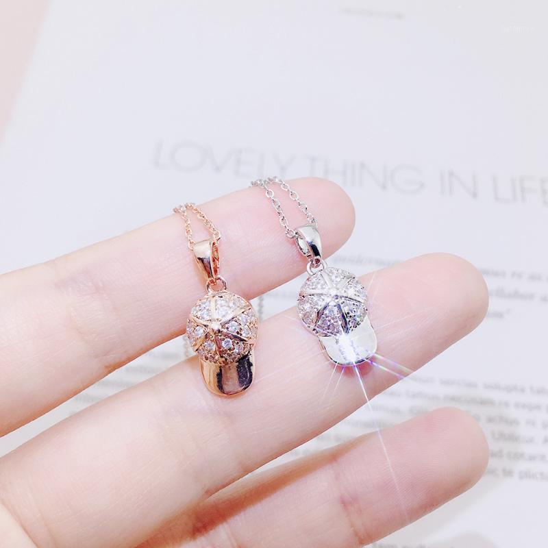 Fashion Hat Clavicle Chain Necklace Rose Gold Inlaid Rhinestone Korean Version Of The Simple Creative Pendant Necklace Female1
Fashion Hat Clavicle Chain Necklace Rose Gold Inlaid Rhinestone Korean Version Of The Simple Creative Pendant Necklace Female1