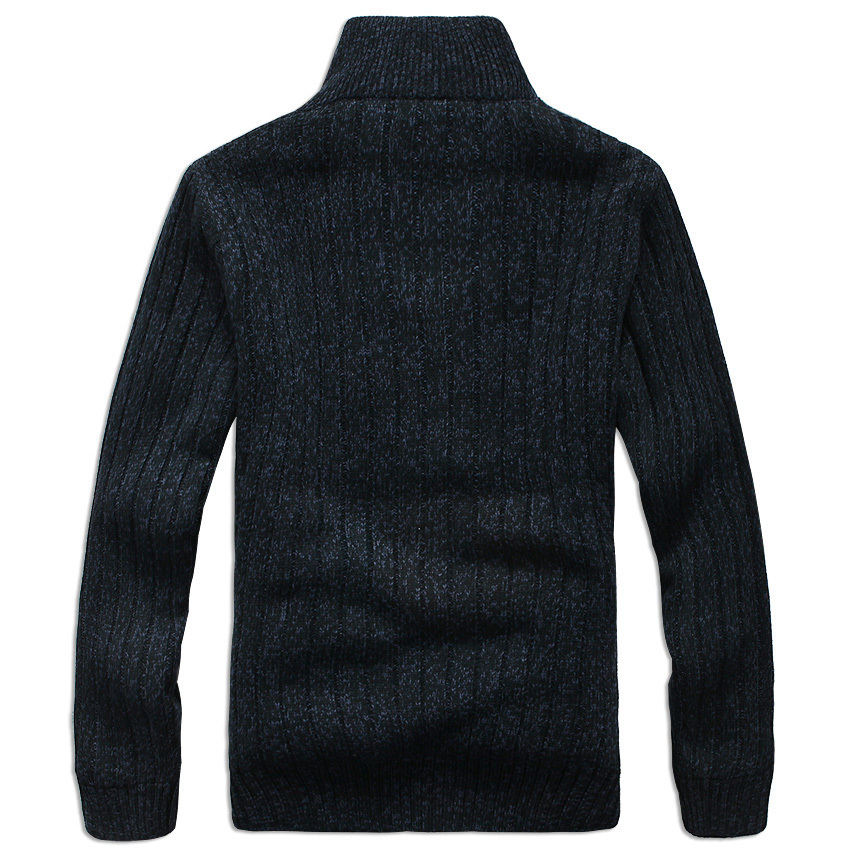 Men sweaters Long Sleeve Sweatercoat Casual cardigan thick knitting sweater outerwear coat winter for mans 201118