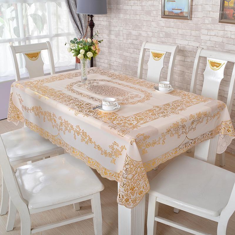 Dining table tablecloth PVC hot stamping table pad waterproof disposable washable European rectangular non-slip insulation mat1, Silver
Dining table tablecloth PVC hot stamping table pad waterproof disposable washable European rectangular non-slip insulation mat1, Silver