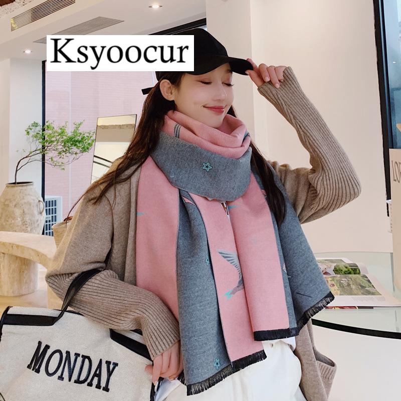 Scarves Size 190*65cm, 2021 Autumn/Winter Long Section Cashmere Fashion Scarf Women Warm Shawls And Brand Ksyoocur E24
Scarves Size 190*65cm, 2021 Autumn/Winter Long Section Cashmere Fashion Scarf Women Warm Shawls And Brand Ksyoocur E24
