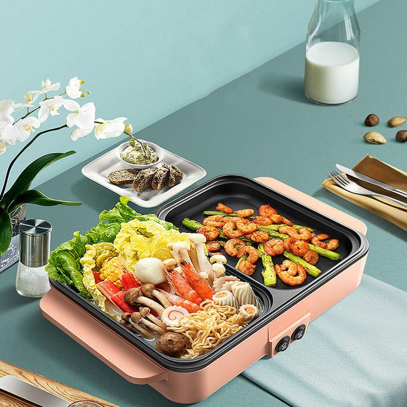 110-220V Multifunctional Electric Cooker Heating Pan Electric Cooking Pot Hotpot Noodles Rice Eggs Soup Steamer Cooking Pot
110-220V Multifunctional Electric Cooker Heating Pan Electric Cooking Pot Hotpot Noodles Rice Eggs Soup Steamer Cooking Pot