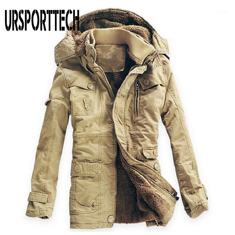URSPORTTECH New Winter Jacket Men Parka Breathable Thickening Warm Plus Velvet Coat Casual Cotton Padded Jacket Fleece Parkas1, Black
URSPORTTECH New Winter Jacket Men Parka Breathable Thickening Warm Plus Velvet Coat Casual Cotton Padded Jacket Fleece Parkas1, Black
