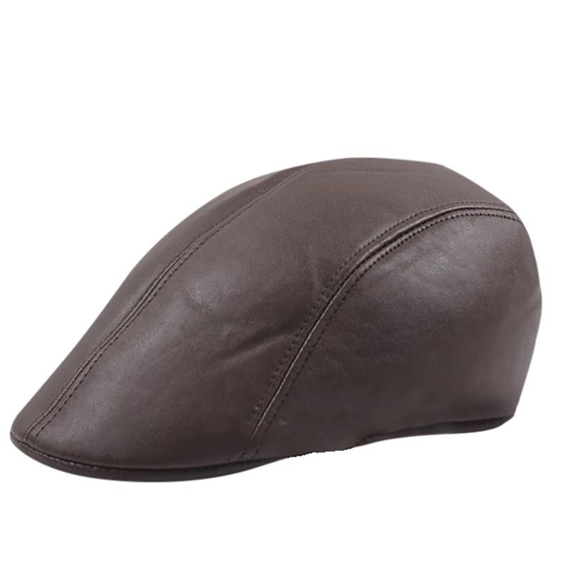 Berets Men's Outdoor Leather Hat Winter Thermal Caps Thicker Warm Cowhide Comfortable Breathable Beret, Bw
Berets Men's Outdoor Leather Hat Winter Thermal Caps Thicker Warm Cowhide Comfortable Breathable Beret, Bw