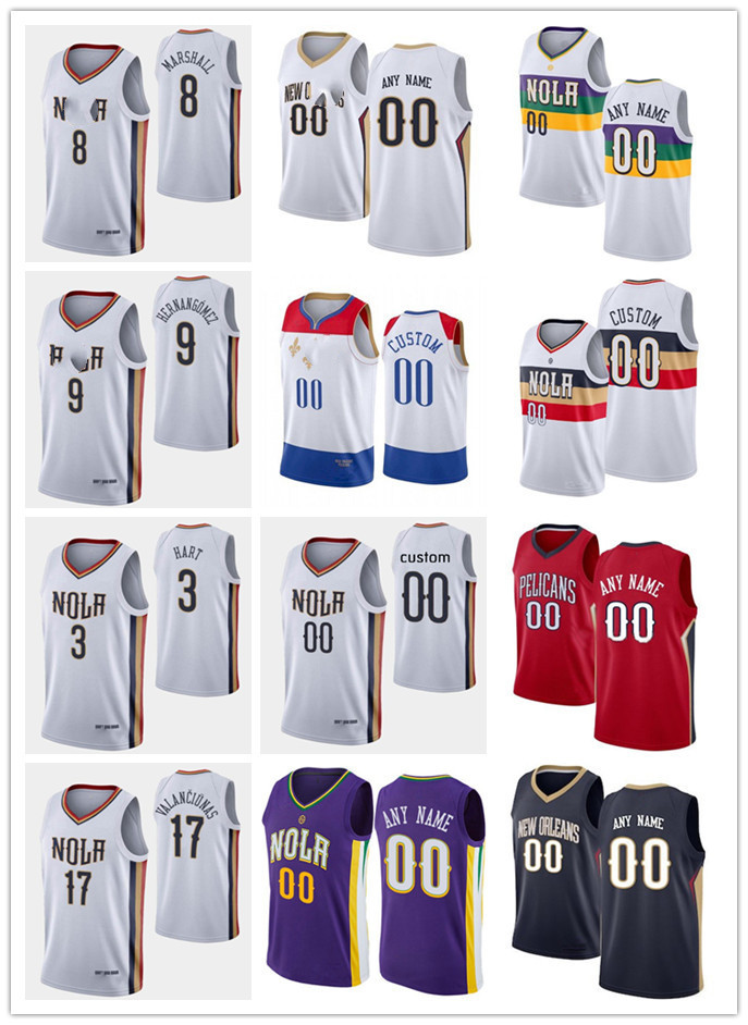 75th Custom Men Youth 15 Jose Alvarado Naji 8 Marshall Jonas 17 Valanciunas Willy 9 Hernangomez Basketball Jerseys, Color
75th Custom Men Youth 15 Jose Alvarado Naji 8 Marshall Jonas 17 Valanciunas Willy 9 Hernangomez Basketball Jerseys, Color