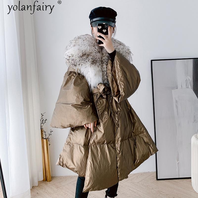 Women' Winter Down Jacket 100% Wool Fur Collar Long Korean Vintage Down Coat Female Puffer Jacket Women Parkas 2020 9Y1162, Golden
Women' Winter Down Jacket 100% Wool Fur Collar Long Korean Vintage Down Coat Female Puffer Jacket Women Parkas 2020 9Y1162, Golden