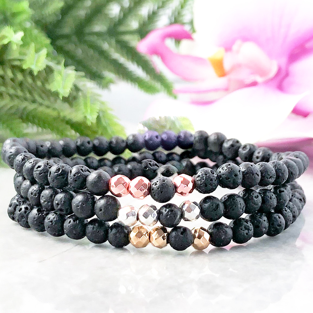 MG1051 Dainty Lava Stone Bracelet Essential Oil Diffuser Bracelet Yoga Mala Bead Bracelet Mala 4 mm Lava Rock Bracelet,, Black
MG1051 Dainty Lava Stone Bracelet Essential Oil Diffuser Bracelet Yoga Mala Bead Bracelet Mala 4 mm Lava Rock Bracelet,, Black