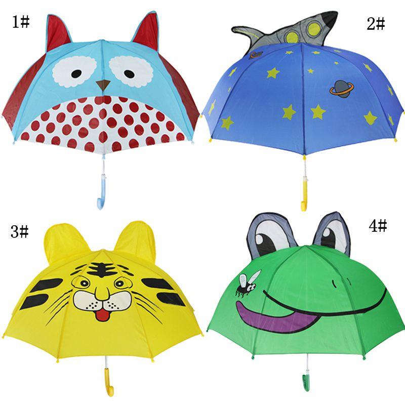 Kids Cartoon Sunny Rainy Umbrellas Animals Frog Tiger Penguin Print Polyester Umbrella Hanging Long-handle Umbrella Gifts DH1080, 18 styles
Kids Cartoon Sunny Rainy Umbrellas Animals Frog Tiger Penguin Print Polyester Umbrella Hanging Long-handle Umbrella Gifts DH1080, 18 styles
