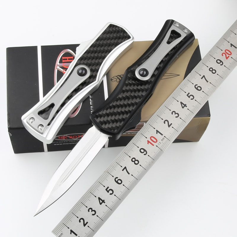 Microtech Goddess Angela CF D2 double-edged tactical sharp outdoor jungle adventure camping self-defense hunting tool knife
Microtech Goddess Angela CF D2 double-edged tactical sharp outdoor jungle adventure camping self-defense hunting tool knife
