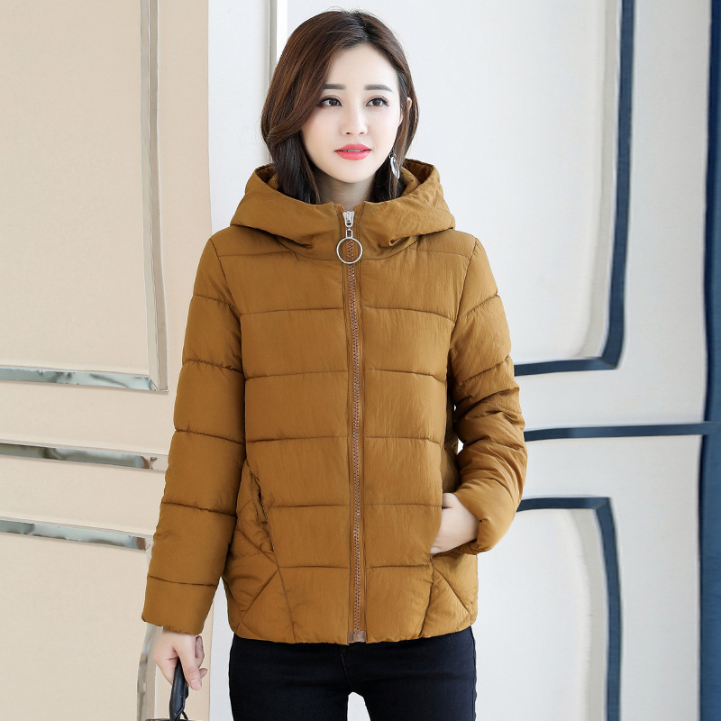 Plus Size 6XL Woman Coat Warm Hooded Winter Jacket Women Causal Full Sleeve Zipper Parkas Female Cotton Padded Jackets 201020