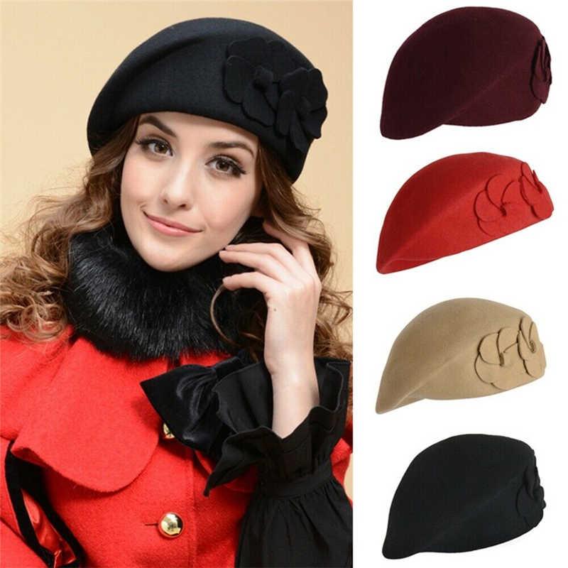 Berets Women Beret Ladies Beanie Warm French Soft Winter Cap Felt Pillbox Wool Hat British, Black
Berets Women Beret Ladies Beanie Warm French Soft Winter Cap Felt Pillbox Wool Hat British, Black