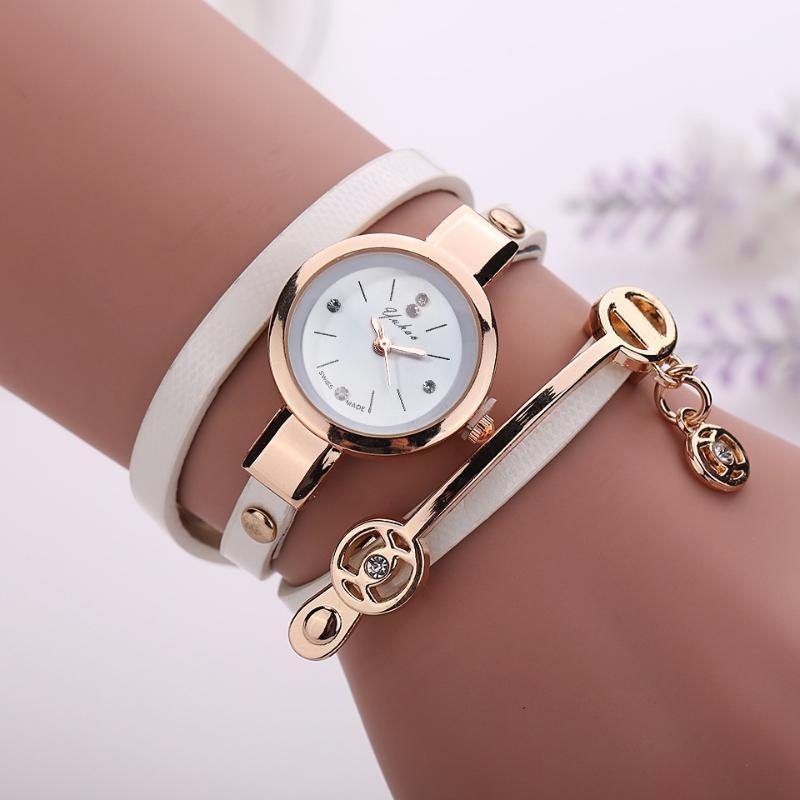 New Fashion Women Bracelet Watch Gold Quartz Gift Watch Wristwatch Women Dress Leather Casual Bracelet Watches1, Black
New Fashion Women Bracelet Watch Gold Quartz Gift Watch Wristwatch Women Dress Leather Casual Bracelet Watches1, Black
