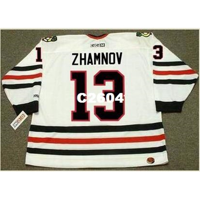 Mens #13 ALEX ZHAMNOV Chicago Blackhawks 2002 CCM Retro Home Hockey Jersey or custom any name or number retro Jersey, Black
Mens #13 ALEX ZHAMNOV Chicago Blackhawks 2002 CCM Retro Home Hockey Jersey or custom any name or number retro Jersey, Black