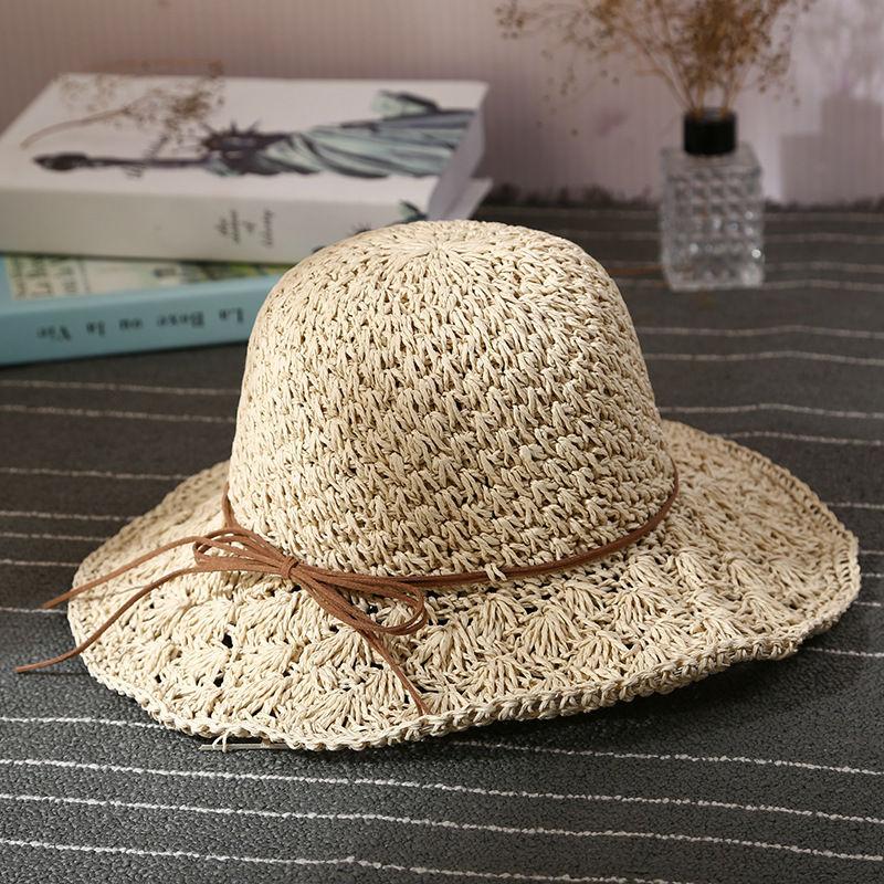 Wide Brim Hats Summer Adjustable Size Foldable Women's Sun Hat Bowknot Ribbon Straw Beach Caps Casual Travel 0097, As shown
Wide Brim Hats Summer Adjustable Size Foldable Women's Sun Hat Bowknot Ribbon Straw Beach Caps Casual Travel 0097, As shown