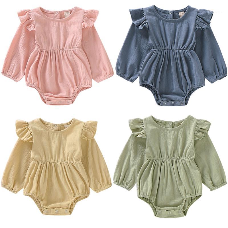 0-24M Newborn Baby Girl Ruffle Flare Long Sleeve Outfit Baby Girl Romper Clothes For Girls Romper Linen Cotton1
0-24M Newborn Baby Girl Ruffle Flare Long Sleeve Outfit Baby Girl Romper Clothes For Girls Romper Linen Cotton1