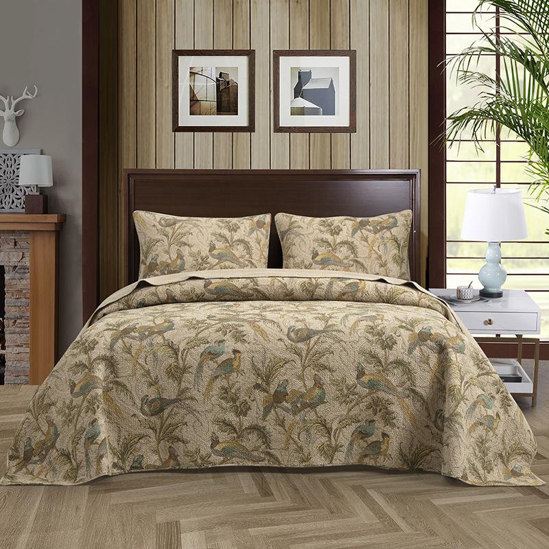 Print Bedspread Summer Quilt Set 3PCS Wash Cotton Blanket For Bed Cover With 2*Pillowcase Queen Size 230*250cm Coverlet, No1
Print Bedspread Summer Quilt Set 3PCS Wash Cotton Blanket For Bed Cover With 2*Pillowcase Queen Size 230*250cm Coverlet, No1