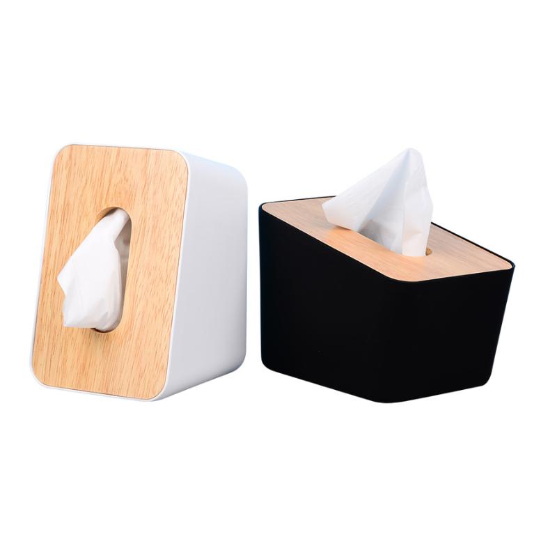 ABS & Wood Paper Facial Tissue Box Cover Refill Holder for Bathroom Vanity Countertops, Desks and Tables, Modern Home Decor-2pcs
ABS & Wood Paper Facial Tissue Box Cover Refill Holder for Bathroom Vanity Countertops, Desks and Tables, Modern Home Decor-2pcs