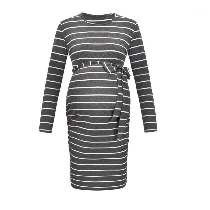 Maternity wear cotton long sleeve maternity wear comfortable striped bowknot1, Beige
Maternity wear cotton long sleeve maternity wear comfortable striped bowknot1, Beige