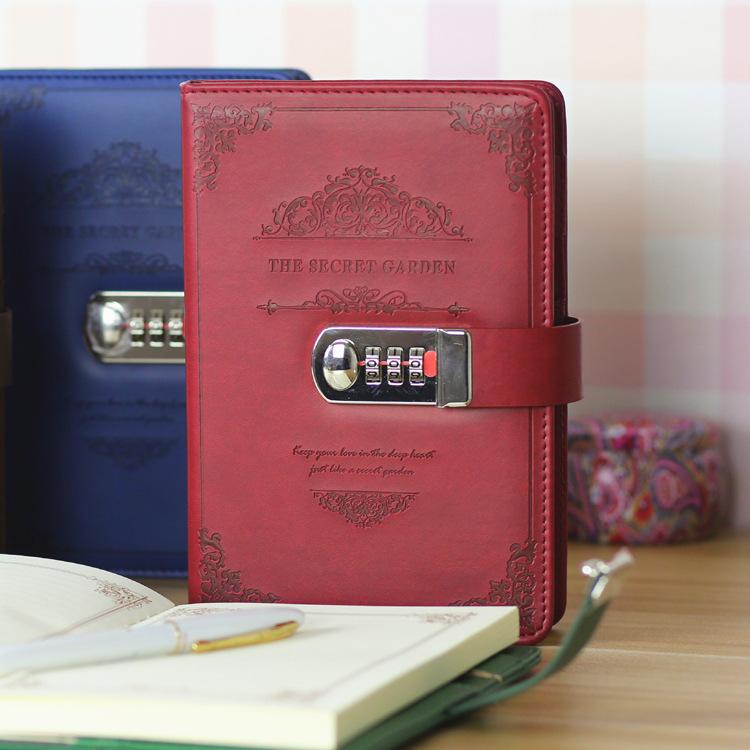 Retro Password notebook locked diary stationery journey notebook workbook school note book
Retro Password notebook locked diary stationery journey notebook workbook school note book