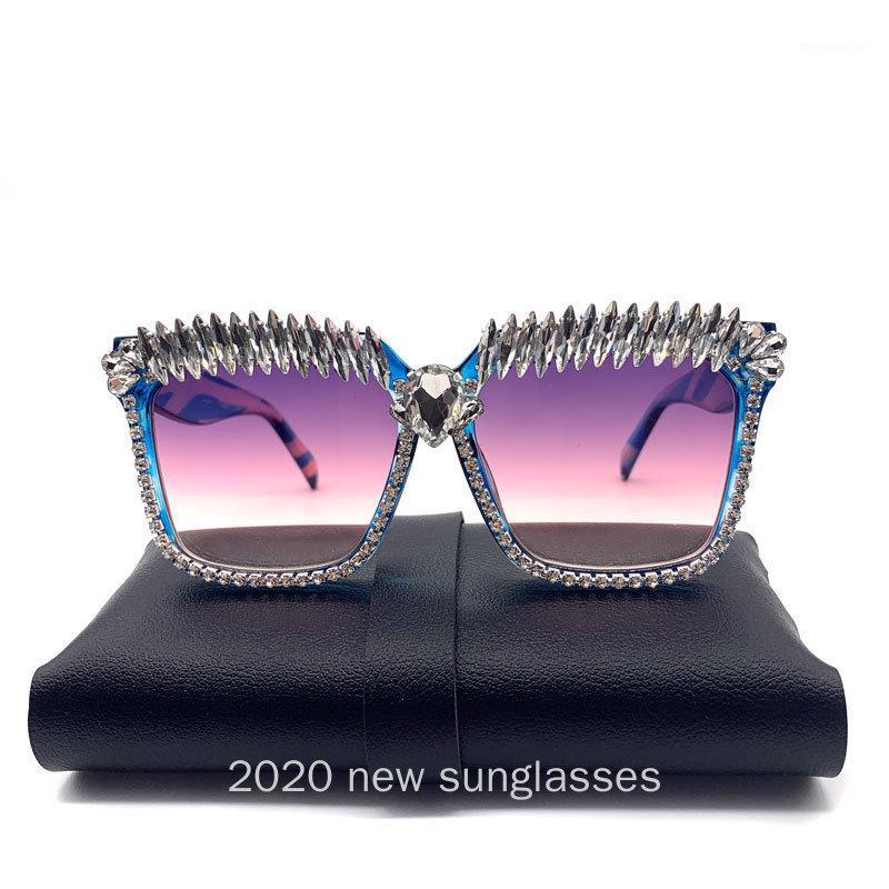Fashion Diamond Sunglasses Women 2020 Vintage Colorful Square Sunglasses Eyeglasses Gradient Luxury Punk Glasses UV400 NX1
Fashion Diamond Sunglasses Women 2020 Vintage Colorful Square Sunglasses Eyeglasses Gradient Luxury Punk Glasses UV400 NX1