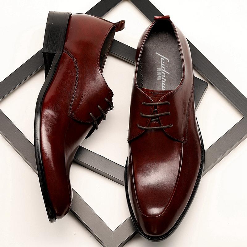 New Classic Man Formal Dress Shoes Genuine Leather Laces Derby Wedding Oxfords Pointed Toe Men's Banquet Welted Flats DX120, Black
New Classic Man Formal Dress Shoes Genuine Leather Laces Derby Wedding Oxfords Pointed Toe Men's Banquet Welted Flats DX120, Black
