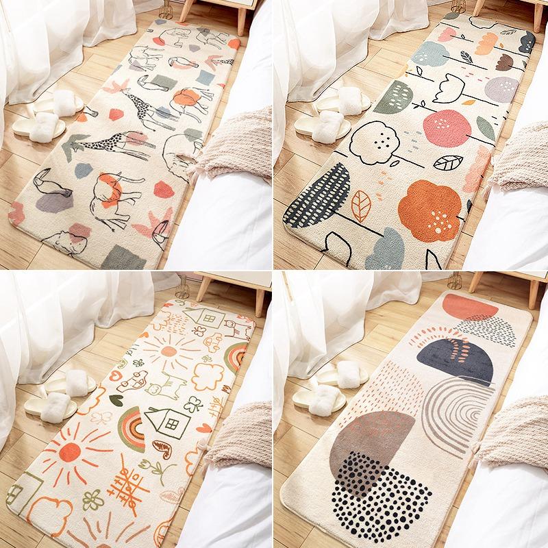 Soft Bedside Carpet Long Strip Rugs and Carpets for Home Living Room Non-slip Bedroom Area Rugs Home Floor Mat Cartoon Doormat, S1
Soft Bedside Carpet Long Strip Rugs and Carpets for Home Living Room Non-slip Bedroom Area Rugs Home Floor Mat Cartoon Doormat, S1