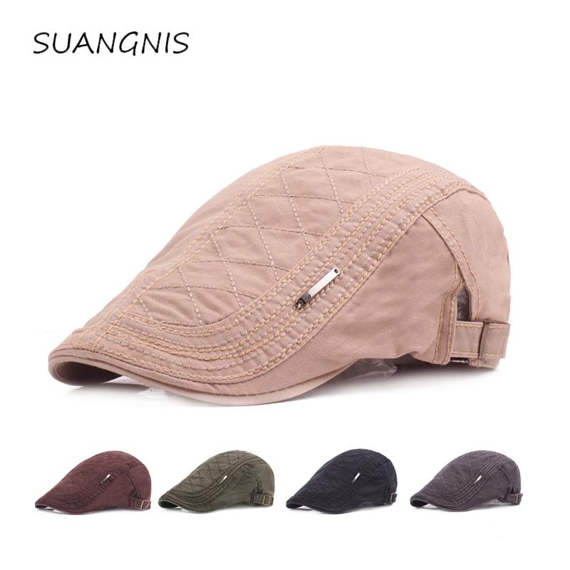 Berets Fashion Vintage Autumn Winter Hats For Men Women High Quality Casual Cotton Beret Caps Adjustment England Flat Hat, Khaki
Berets Fashion Vintage Autumn Winter Hats For Men Women High Quality Casual Cotton Beret Caps Adjustment England Flat Hat, Khaki