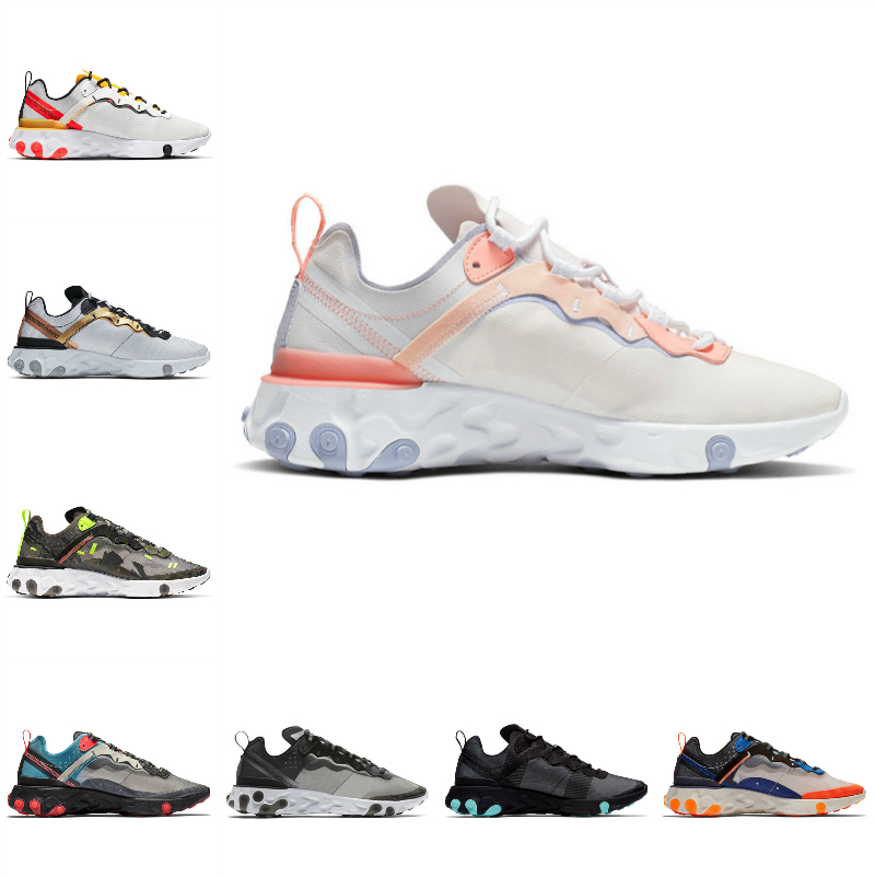 2021 New React Element 87 55 Running Shoes For Mens Womens Pack White Sneakers Brand Men Women Trainer Women Designer Running Shoes Zapatos
2021 New React Element 87 55 Running Shoes For Mens Womens Pack White Sneakers Brand Men Women Trainer Women Designer Running Shoes Zapatos