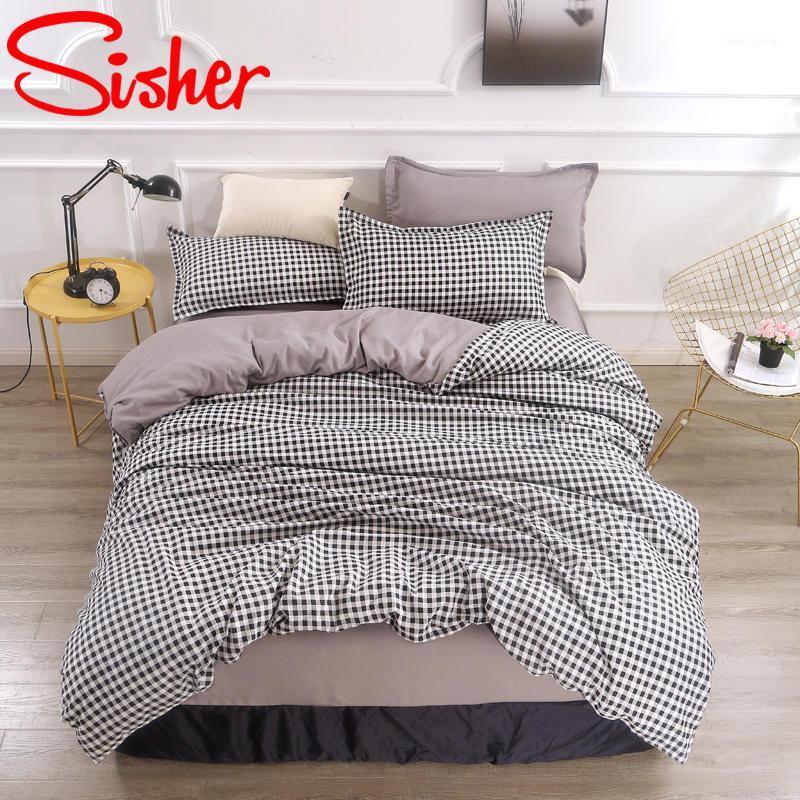 Brief Plaid Bed Linens King Size Bedding Set Mordern Cartoon Duvet Cover Sets Single Double Queen Quilt Covers Kids Bedclothes1, Yellow
Brief Plaid Bed Linens King Size Bedding Set Mordern Cartoon Duvet Cover Sets Single Double Queen Quilt Covers Kids Bedclothes1, Yellow